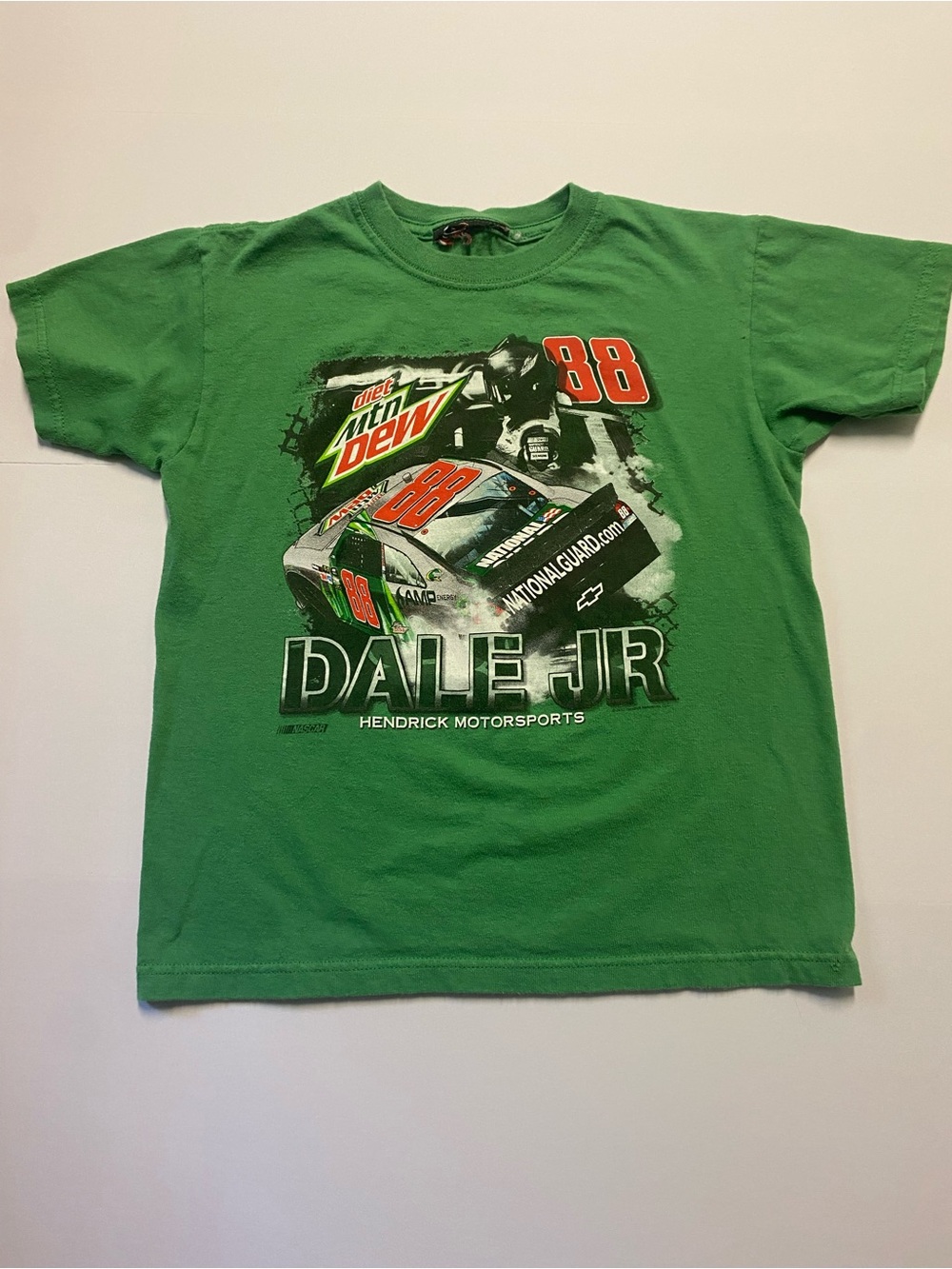Chase Authentics Dale Jr. Mountain Dew Graphic Tee - Green